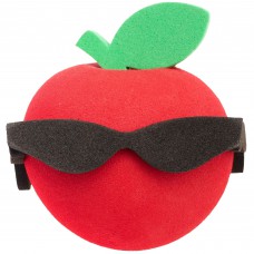 Coolballs Red Apple Car Antenna Topper / Mirror Dangler / Dashboard Accessory 